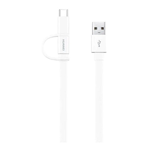 كبل شحن هواوى HUAWEI AP55S Micro USB & Type C 1.5m Cable