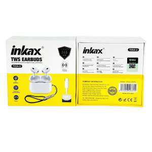 سماعة أذن لاسلكية INKAX T05ANC‑U بتقنية إلغاء الضوضاء (ANC) ومنفذ USB‑C