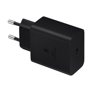 شاحن سامسونج 45 واط Super Fast Charging PD موديل T4511 مع كابل USB-C إلى USB-C (1.8M-5A)