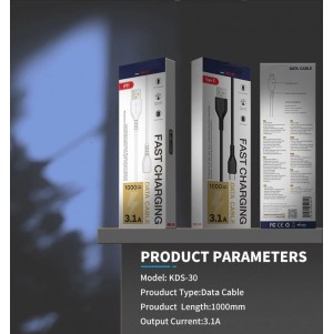 كبل شحن تايب سى جيلكو Jellico Type-C Cable 1M 3.1A